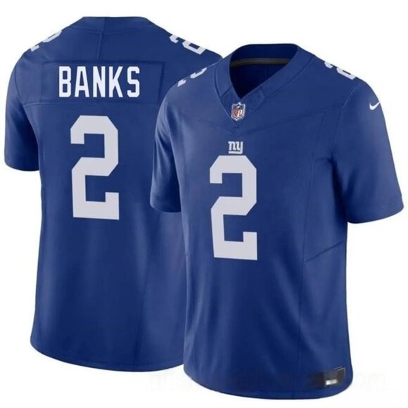 Mens Youths Kids Womens Deonte Banks Blue Vapor Stitched Jersey - Picture 1 of 1